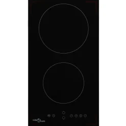Keuken & Eetkamer*vidaXL Keramische kookplaat met 2 kookzones aanraakbediening 3000 W