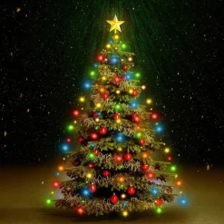 Verlichting*vidaXL Kerstboomverlichting met 150 LED's meerkleurig net 150 cm Multikleur
