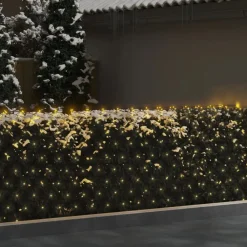 Verlichting*vidaXL Kerstnetverlichting 204 LED's binnen en buiten 3x2 m Warmwit