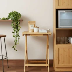 Keuken Tafel Naturel 40 x 30 x 53,5 cm Bamboe><noscript><img width=