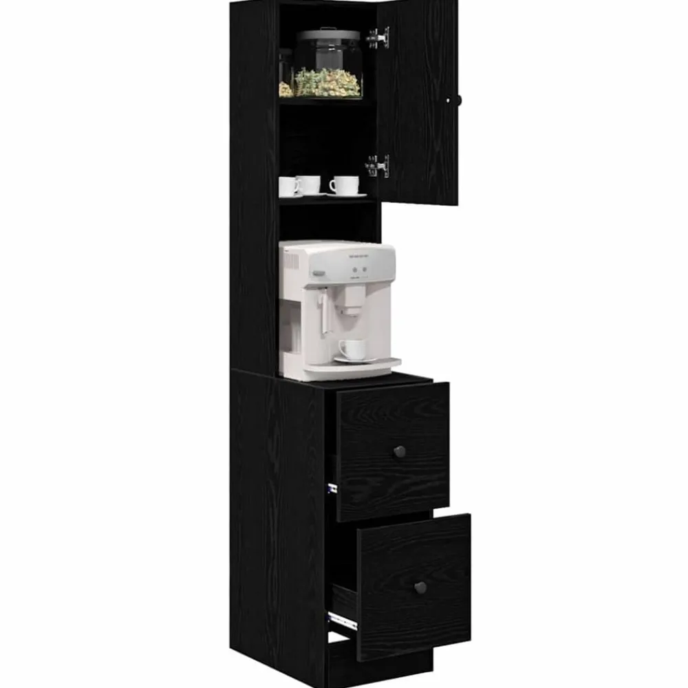 Keukenbuffet met lade met plank 32 x 50 x 180 cm>vidaXL Outlet