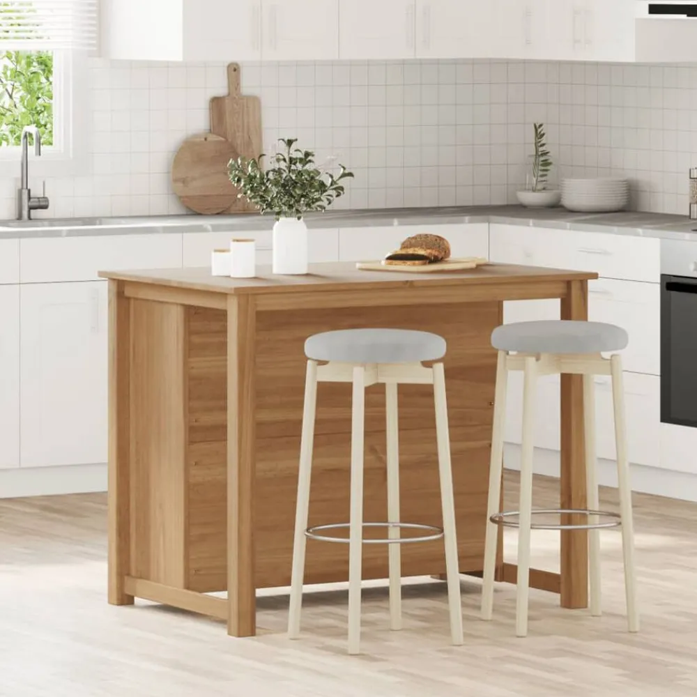 Keukeneiland PANAMA 112x77x90 cm massief grenenhout>vidaXL New