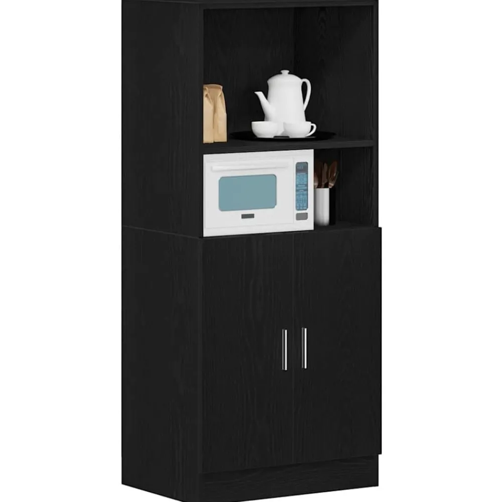 Keukenkast 57x41,5x131,5 cm bewerkt hout>vidaXL Best