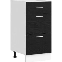Keukenonderkast 40 x 46 x 81,5 cm Bewerkt hout>vidaXL Discount