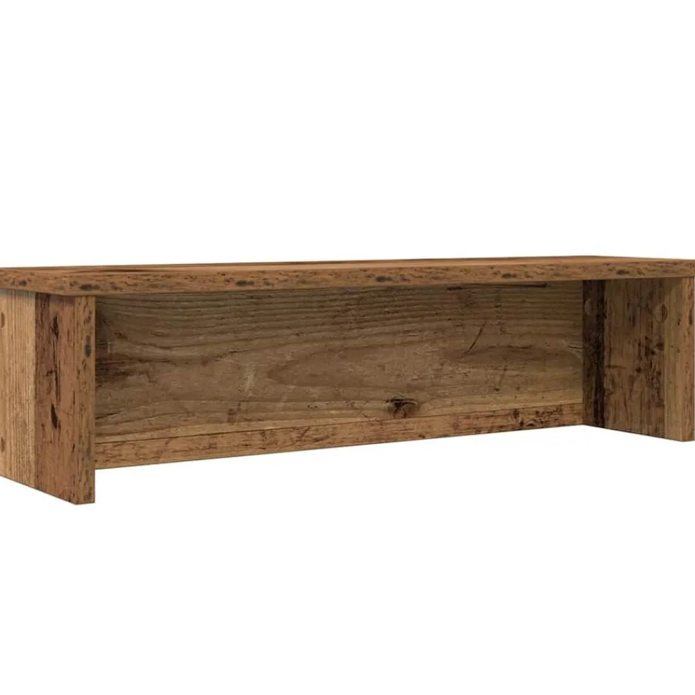 Keuken & Eetkamer*vidaXL Keukenrek stapelbaar 50x15x16 cm bewerkt hout kleurig Oud hout