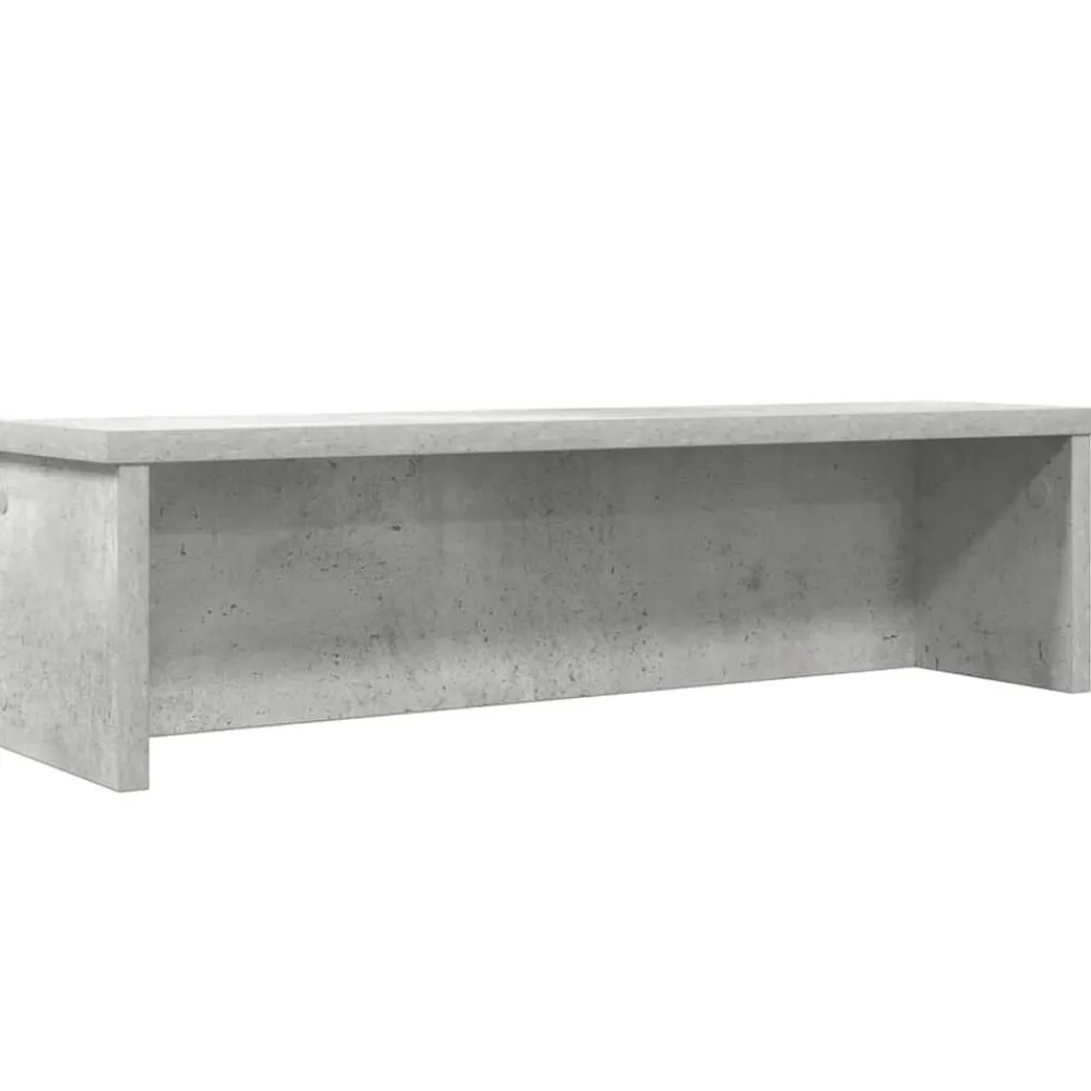 Keuken & Eetkamer*vidaXL Keukenrek stapelbaar 50x15x16 cm bewerkt hout Betongrijs