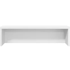 Keuken & Eetkamer*vidaXL Keukenrekken stapelbaar 2 st 50x15x16 cm Wit