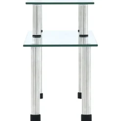 Keukenschap 45x16x26 cm gehard glas transparent><noscript><img width=
