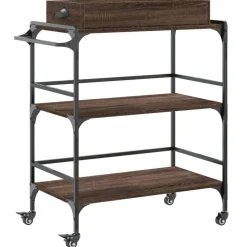 Keukentrolley 81,5x41x92,5 cm bewerkt hout ig>vidaXL Discount