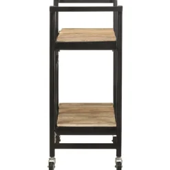 Trolleys*vidaXL Keukentrolley 87x36x81 cm massief mangohout