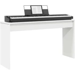 Kunst & Entertainment*vidaXL Keyboardstand 120 x 32 x 64 cm Bewerkt hout Wit