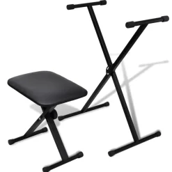 Keyboardstandaard en -kruk verstelbaar>vidaXL Best