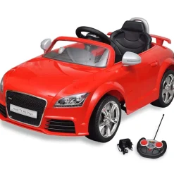 Speelgoed*vidaXL Kinderauto elektrisch met afstandsbediening Audi TT RS Rood