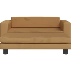 Kinderbank met voetensteun 100x50x30 cm fluweel><noscript><img width=