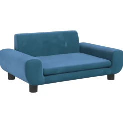 Kinderbank 70x45x33 cm fluweel>vidaXL Outlet
