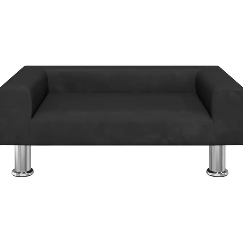 Meubelen Voor Baby'S & Peuters*vidaXL Kinderbank 70x45x26,5 cm fluweel Zwart