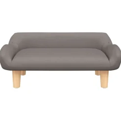 Meubelen Voor Baby'S & Peuters*vidaXL Kinderbank 70x40x24 cm stof Taupe
