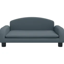 Meubelen Voor Baby'S & Peuters*vidaXL Kinderbank 70x45x30 cm stof Donkergrijs