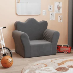 Kinderbank zacht pluche kleurig>vidaXL Discount