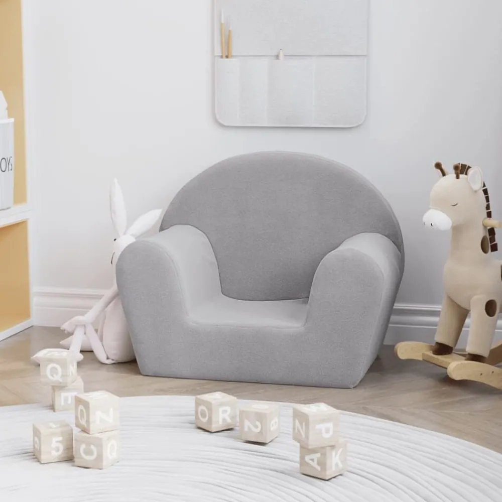 Kinderbank zacht pluche>vidaXL Sale
