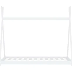 Meubelen Voor Baby'S & Peuters*vidaXL Kinderbedframe massief grenenhout 70x140 cm Wit