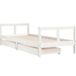 Kinderbedframe met lades 80x200 cm massief grenenhout><noscript><img width=