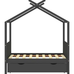 Kinderbedframe met lade grenenhout 70x140 cm><noscript><img width=