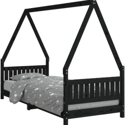 Kinderbedframe 80x200 cm massief grenenhout>vidaXL Best