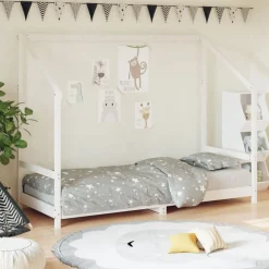 Kinderbedframe 80x200 cm massief grenenhout>vidaXL Online