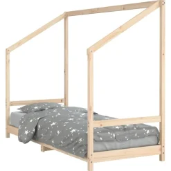 Kinderbedframe 80x200 cm massief grenenhout>vidaXL Best