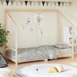 Kinderbedframe 80x200 cm massief grenenhout>vidaXL Best