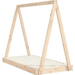 Meubelen Voor Baby'S & Peuters*vidaXL Kinderbedframe 70x140 cm massief grenenhout Naturel