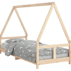 Kinderbedframe 80x200 cm massief grenenhout>vidaXL
