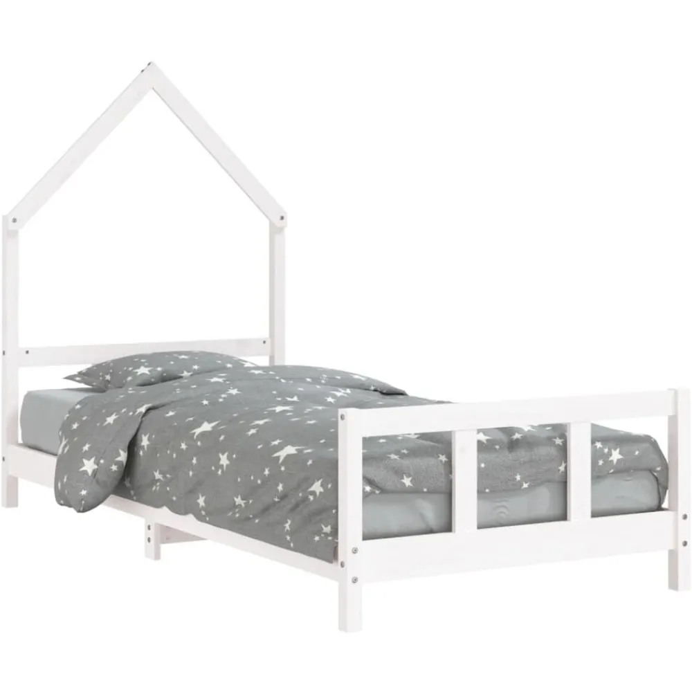 Kinderbedframe 90x190 cm massief grenenhout>vidaXL Discount