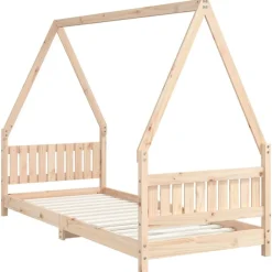 Kinderbedframe 80x200 cm massief grenenhout><noscript><img width=