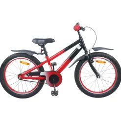 Kinderfiets 18 Inch voor 5-7 jaar Blauw Zwart>vidaXL Online