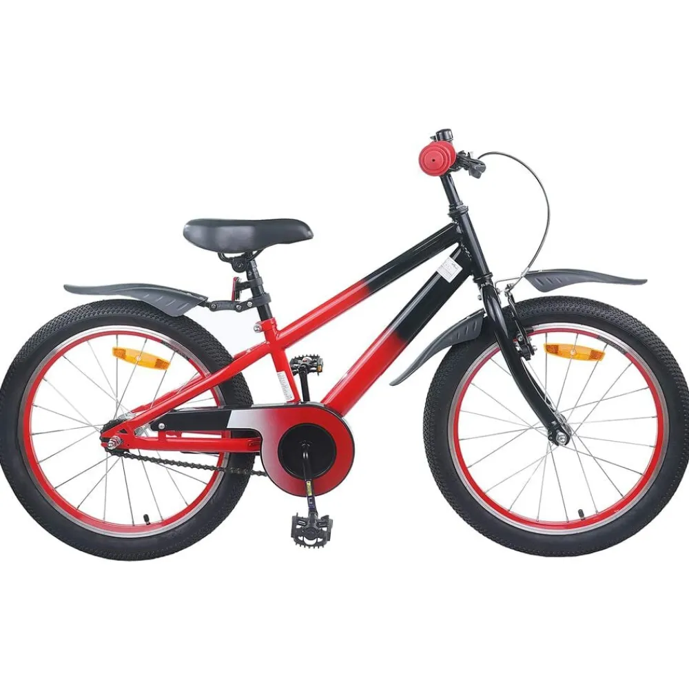 Kinderfiets 18 Inch voor 5-7 jaar Blauw Zwart>vidaXL Online