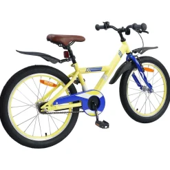 Buitensport*vidaXL Kinderfiets 18 Inch voor 5-7 jaar Geel
