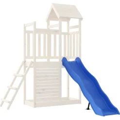 Buitenspeelgoed*vidaXL Kinderglijbaan 174x38 cm polypropeen blauw