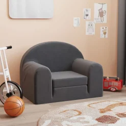 Kinderslaapbank zacht pluche kleurig>vidaXL Sale