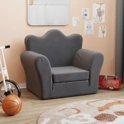 Kinderslaapbank zacht pluche kleurig>vidaXL New