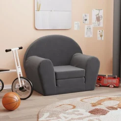 Kinderslaapbank zacht pluche kleurig>vidaXL Sale
