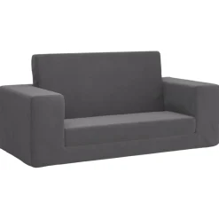 Kinderslaapbank 2-zits zacht pluche kleurig>vidaXL Discount