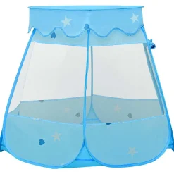 Buitenspeelgoed*vidaXL Kinderspeeltent met 250 ballen 102x102x82 cm blauw Meerkleurig 1