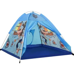Buitenspeelgoed*vidaXL Kinderspeeltent met 250 ballen 120x120x90 cm blauw Meerkleurig 2