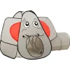 Kinderspeeltent Olifant 174x86x101 cm grijs>vidaXL