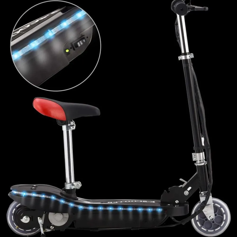Kinderstep met zadel en LED 120 W>vidaXL Best