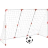 Sport & Spel*vidaXL Kindervoetbaldoel met ballen 2-in-1 184x64x124 cm wit
