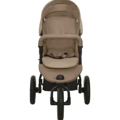 Onderweg*vidaXL Kinderwagen staal Taupe