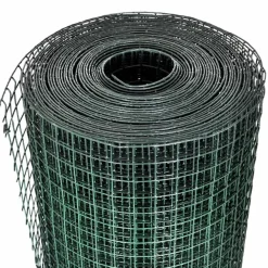 Kippengaas 10x1 m gegalvaniseerd staal met PVC-coating><noscript><img width=